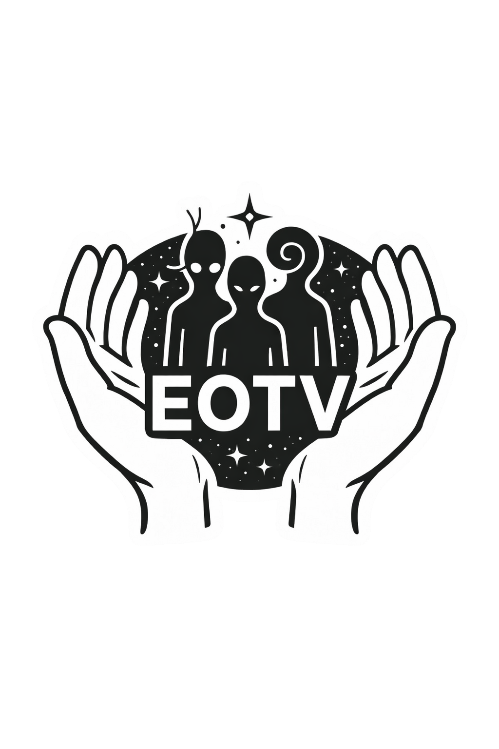 "EDGE OF THE VOID - Die Cut Sticker (3in)"
